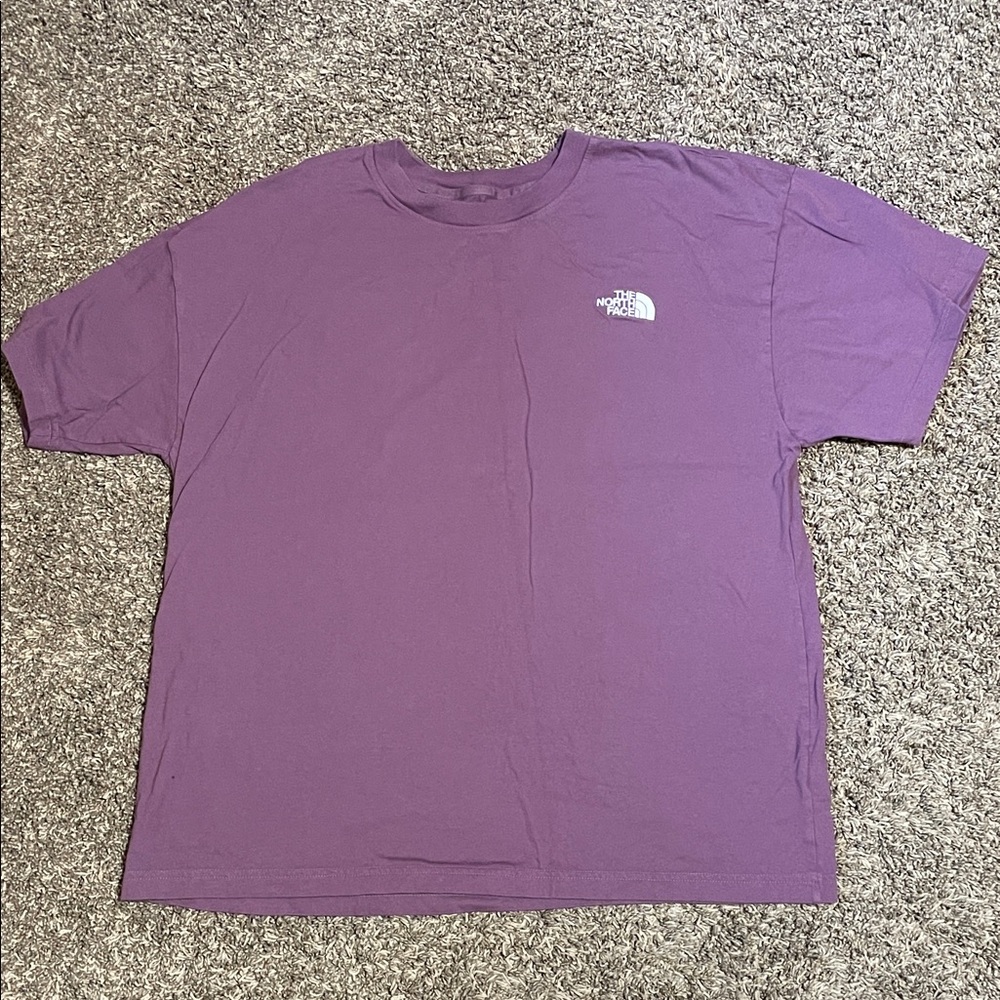The North Face Men's Short Sleeve Purple Tee
